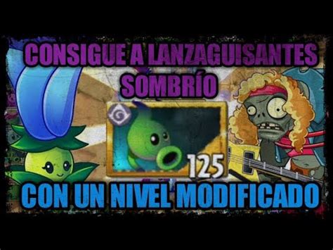 Teambonipvz Pvz Consigue A Lanzaguisantes Sombr O Shadow Pea Con Un