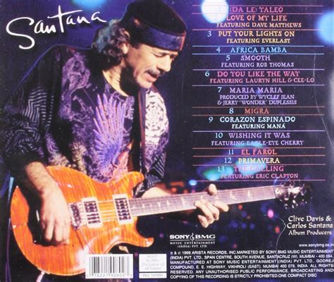 Santana | CD Supernatural | Musicrecords