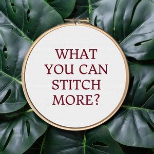 Fuck Cross Stitch Pattern PDF Funny Sassy Snarky Subversive Sweary