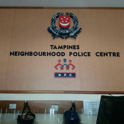 Tampines East Neighborhood Police Post Singapore 65 6783 9999