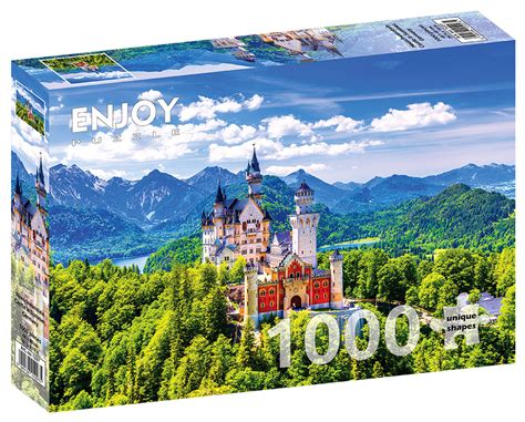 Puzzle Zamek Neuschwanstein Niemcy 1000 El Enjoy Sklep EMPIK