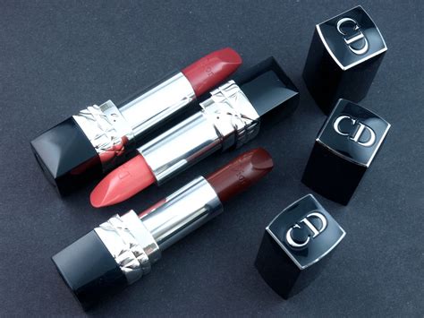 Dior Fall 2015 Rouge Dior Lipstick In 542 Nouvelle Femme 753 Continental And 956 Unique