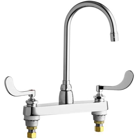 Chicago Faucets G E Ab Gpm Deck Mounted Faucet With