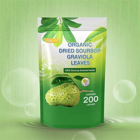 NalLife ORGANIC Soursop Graviola Leaves For Tea 200 Leaves EBay