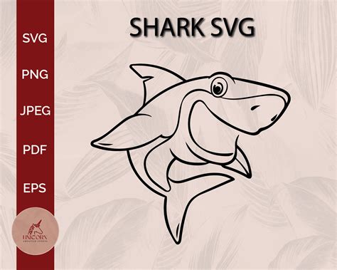 Shark Svg Jaws Svg Baby Shark Svg Shark Png Shark Head Great White