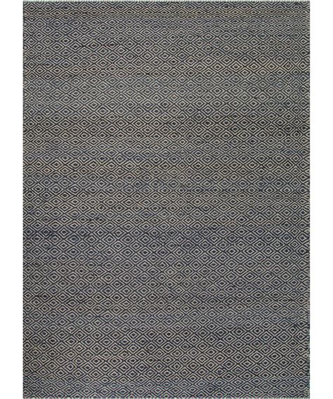 Wales Wool Flatweave Rug Charcoal High Street Market