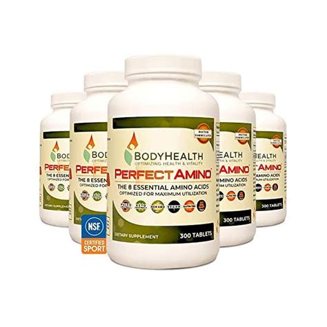 BodyHealth PerfectAmino 300 Tablets 8 Essential Amino Acids