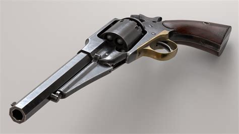 Remington New Model Army Revolver 3D - TurboSquid 2007808