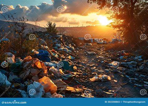 Garbage Dump landfill stock illustration. Illustration of foully ...