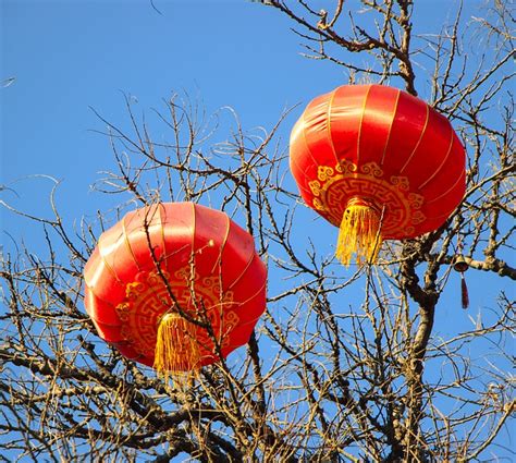 Chinese Lanterns Hanging New Year - Free photo on Pixabay - Pixabay