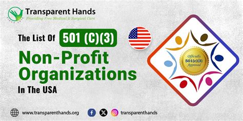 The List Of Top 501c3 Nonprofit Organizations