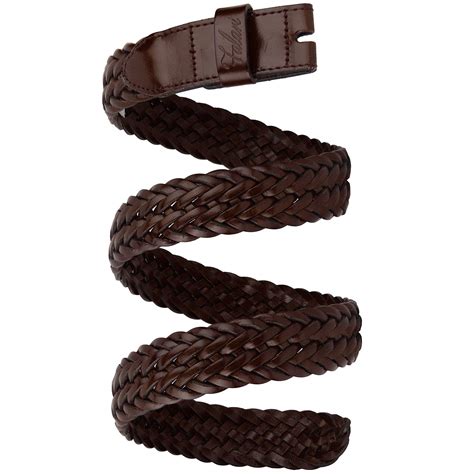 Buy Falari Full Grain Braided Belt Strap Without Buckle 34mm Strap Fit