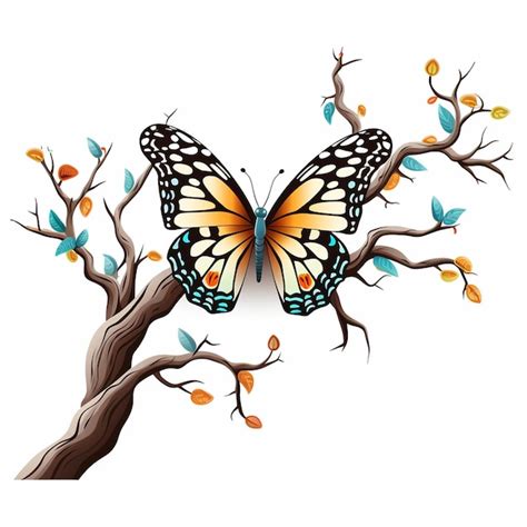 Premium AI Image | A butterfly symbolism of change hope and transformation