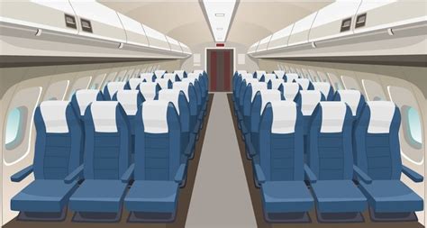 Airplane Aisle Clipart