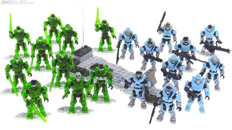 Mega Construx Halo Faithful Vs Fallen Figure Pack Review Youtube