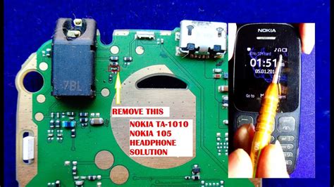 Headphone Mode Symbol Solution In Nokia 105 TA 1010 नकआ TA 1010