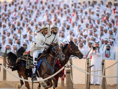 Video President Attends March Of The Union Celebrating The St Uae