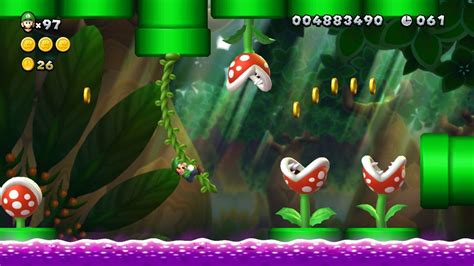 New Super Mario Bros U Soda Jungle