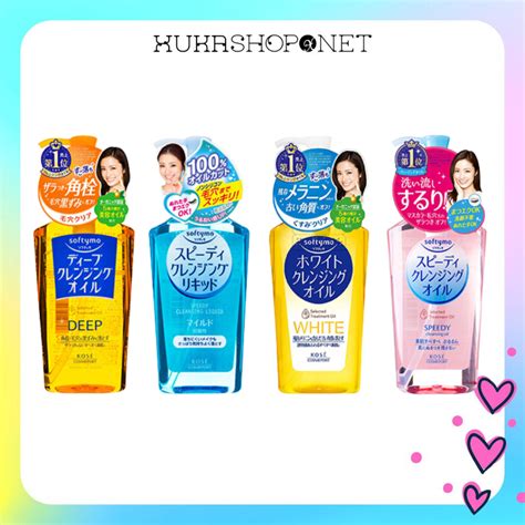 Dầu tẩy trang Kose softymo Deep Cleansing Oil của Nhật 230ml Shopee