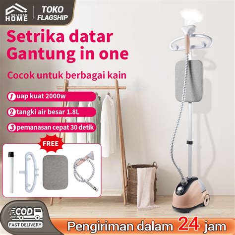 Jual Eleganhome Setrika Uap Berdiri Besar Standing Steamer Tangki Air