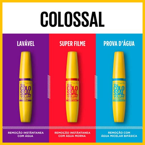 M Scara De C Lios Maybelline Colossal Super Filme Beleza Na Web