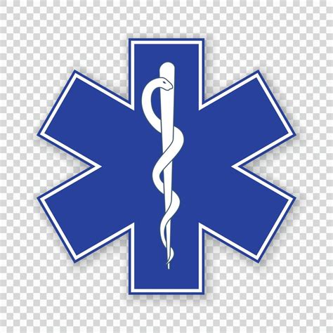 Medical Symbol Of The Emergency 11176734 Vector Art At Vecteezy