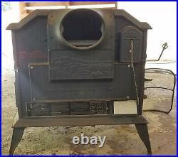 1979 Vintage Vermont Casting Resolute Wood Burning Stove Vintage Cast