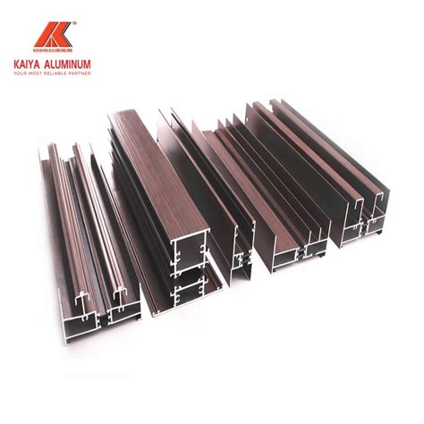 Thermal Break Aluminum Doors And Window Profile Extruded Exterior