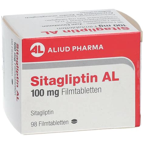 SITAGLIPTIN AL 100 Mg Filmtabletten 98 St Mit Dem E Rezept Kaufen