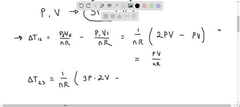 Solved A Sample Of A Diatomic Ideal Gas Has Pressure P And Volume V