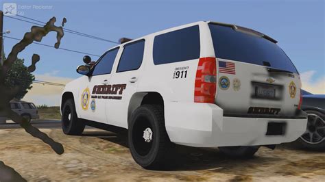 Better Sheriff2 Texture Chevy Tahoe Gta5