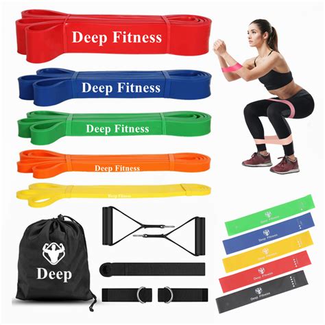 Customized Latex Pull Up Assistance Resistance Exercise Bands Gym