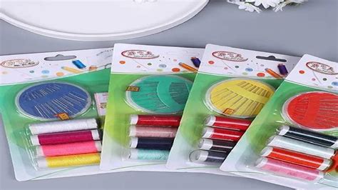 Set Costura Blister Economico Basico Colors