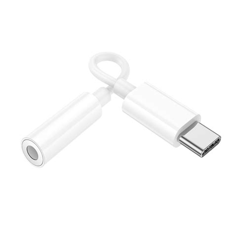 Ripley ADAPTADOR TIPO C A AUDIFONO JACK DE 3 5 MM BLANCO HOCO LS35