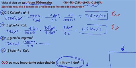 10 Ejemplos De Conversion De Unidades Resueltos Penza