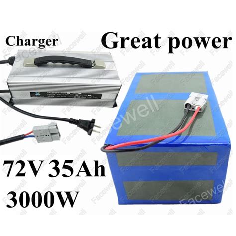 72v Electric Motor Battery 72v 35ah Lithium Ion Battery Pack With Bms 72v 2000w 3000w Tricycle