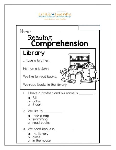 Reading The Library Worksheet Live Worksheets Worksheets Library