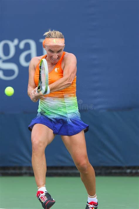 Russia S Svetlana Kuznetsova at Roland Garros Editorial Image - Image ...