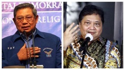 Apa Agenda Kunjungan Airlangga Hartarto Ke Kediaman SBY Di Cikeas Malam