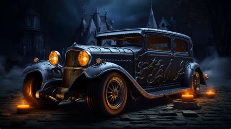 Halloween Car Free Stock Photo Public Domain Pictures