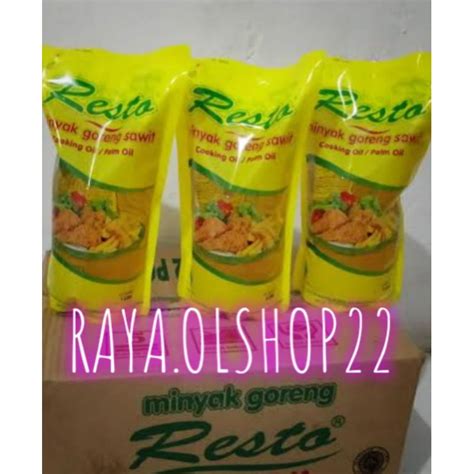 Jual Minyak Goreng Resto 1 Liter Free Royco Shopee Indonesia