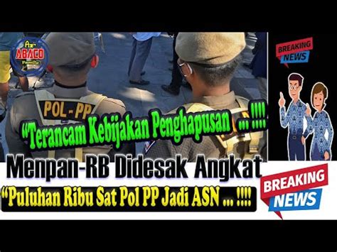 Terancam Kebijakan Penghapusan Menpan Rb Didesak Angkat Puluhan Ribu