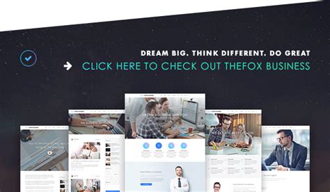 Thefox Responsive Multi Purpose Wordpress Theme