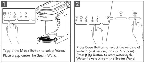 KitchenAid KES6403 Espresso Machine Instruction Manual