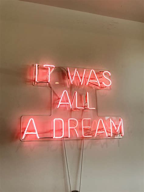 Dream Big Neon Signs Notorious Big La Life