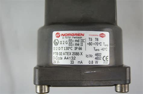 Norgren Magnetventil 9710505 Indirect Solenoid Actuated Spool Valve PTB