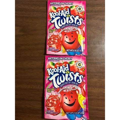 Kool Aid Other Koolaid Twists Collectible Watermelon Cherry Rare