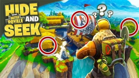 The Worst Hiding Spots In Fortnite Battle Royale Hide And Seek Youtube