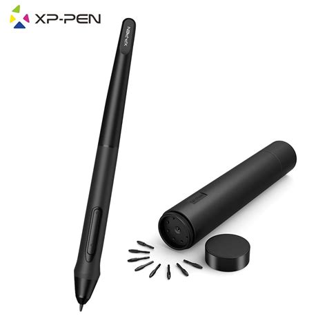 P05S Battery-Free Passive Pen Stylus with Pen Holder 8 Replacement Nib ...