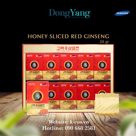 S M L T M T Ong Honey Sliced Korea Red Ginseng